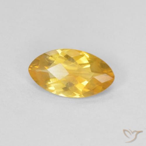 Citrino Dourado Natural 0.79ct, Marquesa, VS
