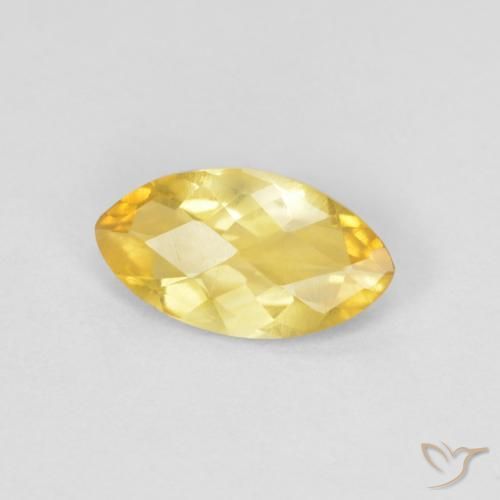 Citrino Dourado Natural 0.84ct, Marquesa, VS