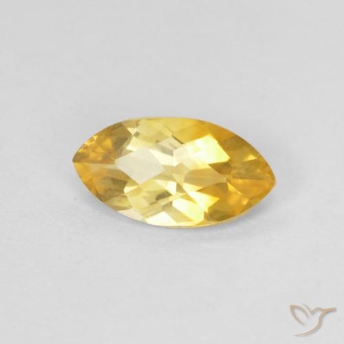Citrino Dourado Natural 0.71ct, Marquesa, VS