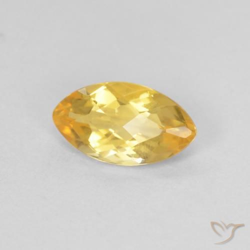 Citrino Dourado Natural 0.88ct, Marquesa, VS