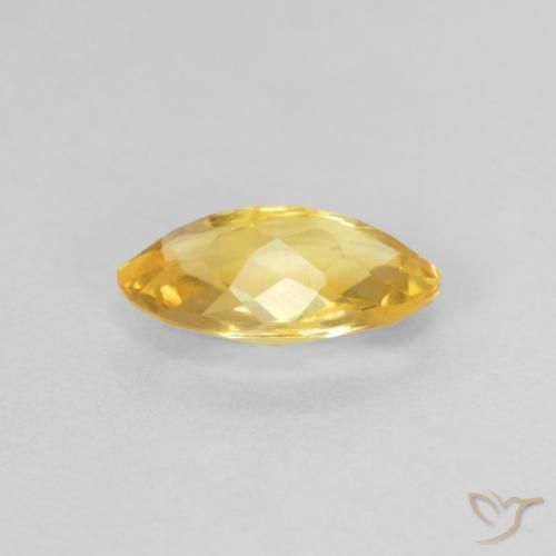 Citrino Dourado Natural 0.88ct, Marquesa, VS
