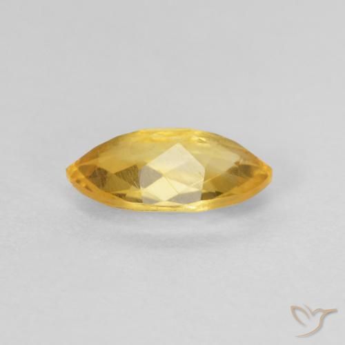 Citrino Dourado Natural 0.87ct, Marquesa, VS