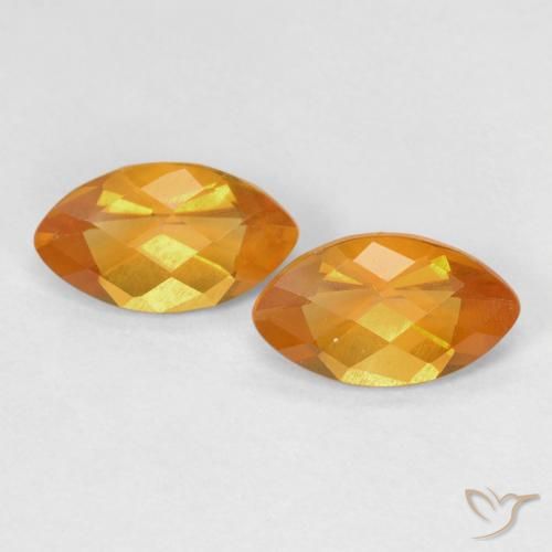 1.70ctw Natural Ouro Citrino, Marquesa, VS