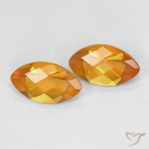 Pedras preciosas de Citrino Ouro natural de 1.70 ct, Marquesa, VS