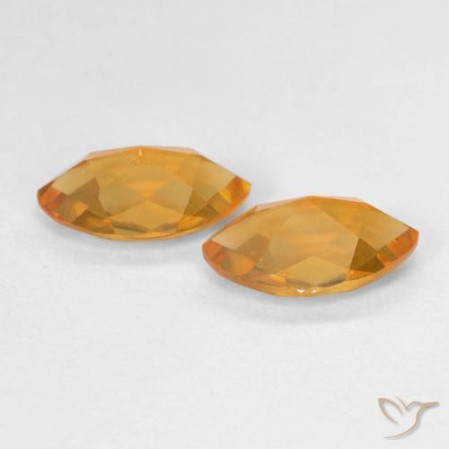 Pedras preciosas de Citrino Ouro natural de 1.70 ct, Marquesa, VS