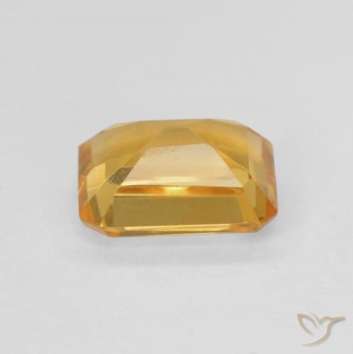 Citrino Dourado Natural 1.41ct, Corte Octógono / Esmeralda, VVS-VS