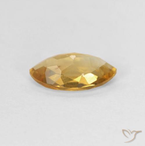 Citrino Medium Light-Golden Natural 0.87ct, Marquesa, VVS-VS