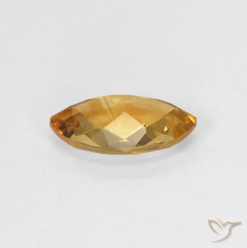 Citrino Medium Light-Golden Natural 0.78ct, Marquesa, VVS-VS