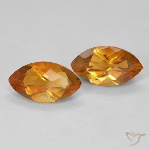 Pedras preciosas de Citrino Ouro natural de 1.88 ct, Marquesa, VS