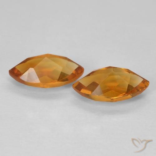 Pedras preciosas de Citrino Ouro natural de 1.88 ct, Marquesa, VS