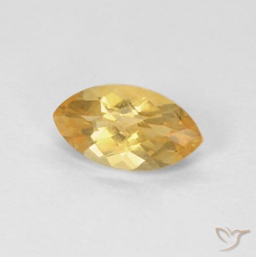 Citrino Laranja-Ouro Natural 0.97ct, Marquesa, VS