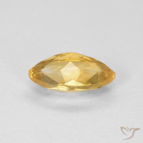 Citrino Laranja-Ouro Natural 0.97ct, Marquesa, VS