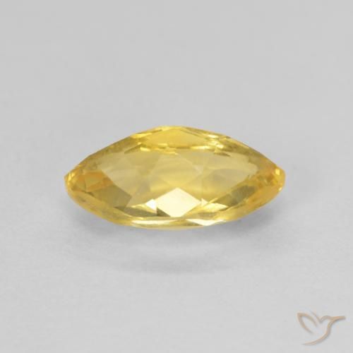 Citrino Laranja Dourada Natural 1.00ct, Marquesa, VS