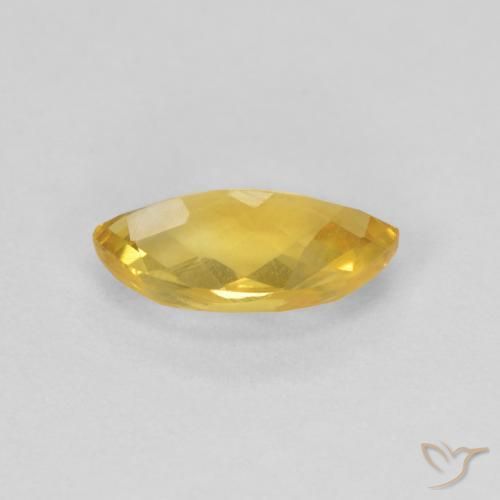 Citrino Laranja Dourada Natural 0.81ct, Marquesa, VS