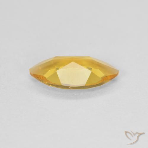 Citrino Dourado Natural 0.65ct, Marquesa, VVS-VS