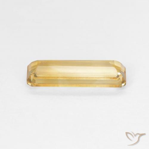 Citrino Dourado Natural 1.37ct, Corte Octógono / Esmeralda, VVS