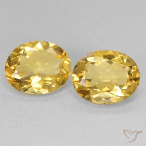 6.17ctw Natural Dourado Citrino, oval, VVS-VS