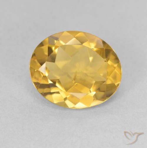 3.31ct Natural ouro profundo Citrino, oval, VS