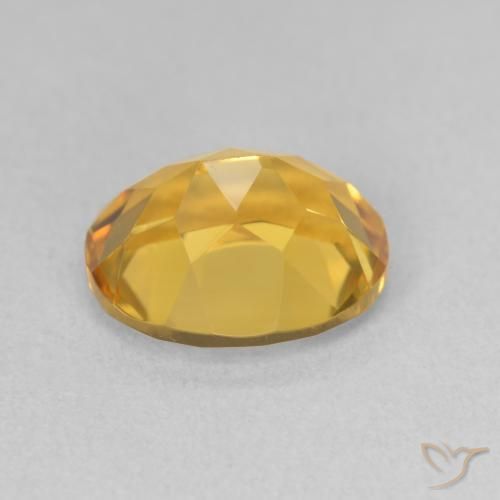 Citrino Dourado Natural 3.55ct, oval, VS