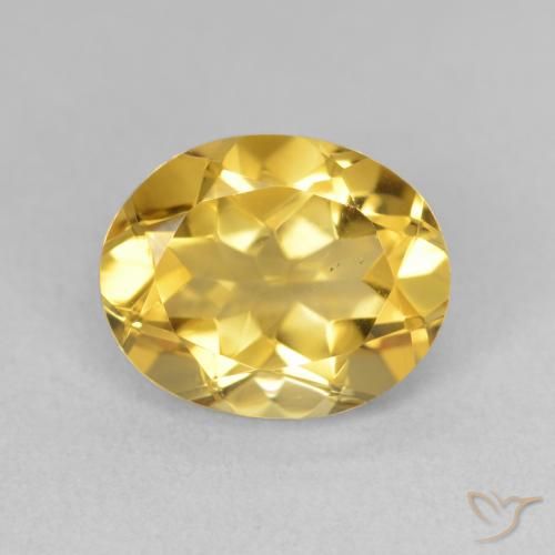 3.64ct Natural ouro profundo Citrino, oval, VS