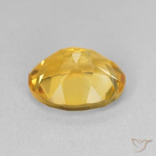 Citrino ouro profundo Natural 3.64ct, oval, VS