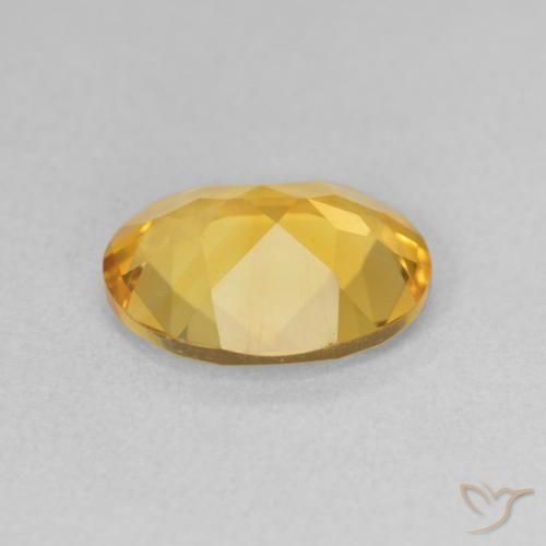 Citrino ouro médio Natural 2.57ct, oval, VS