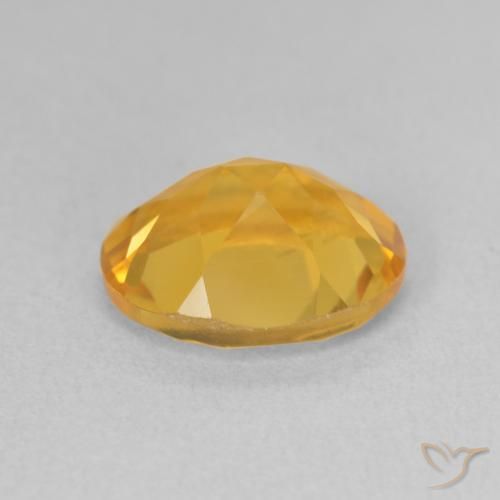 Citrino ouro médio Natural 3.26ct, oval, VS