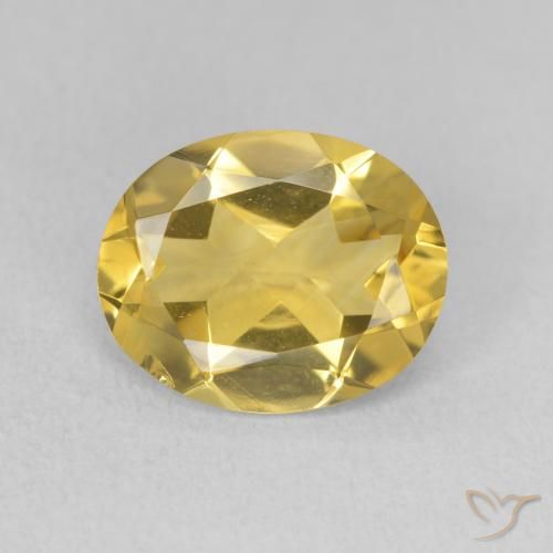 2.82ct Natural Laranja Dourada Citrino, oval, VVS-VS