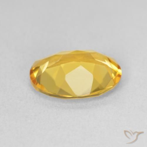 Citrino Laranja Dourada Natural 2.53ct, oval, VVS-VS