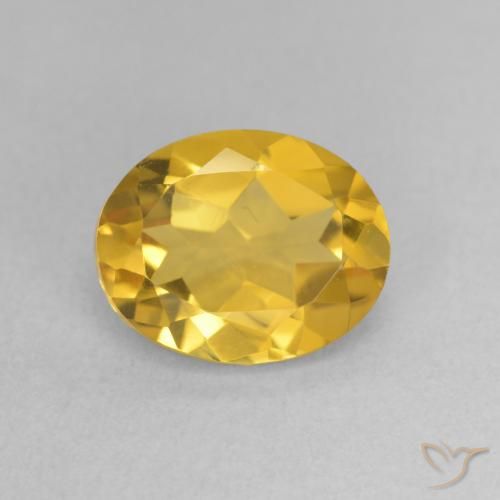 2.44ct Natural Dourado médio Citrino, oval, VVS-VS