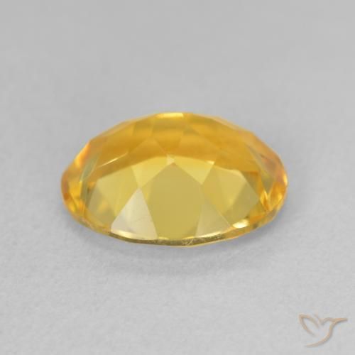 Citrino Laranja Dourada Natural 3.15ct, oval, VVS-VS