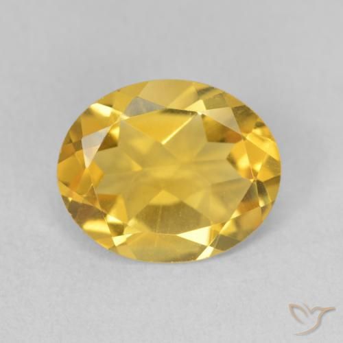 2.95ct Natural Dourado médio Citrino, oval, VVS-VS