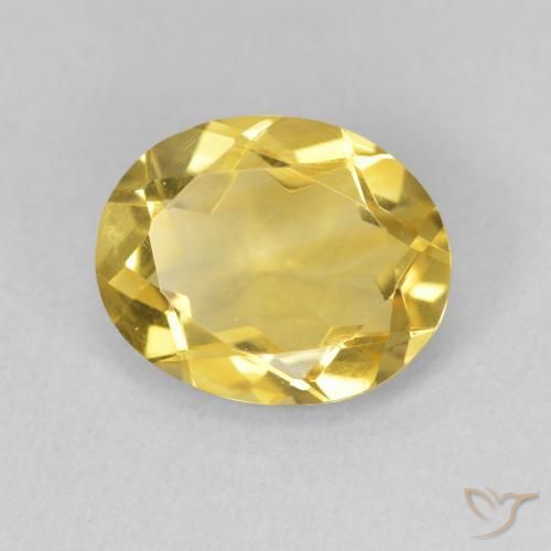 Citrino Laranja Dourada Natural 2.85ct, oval, VVS-VS