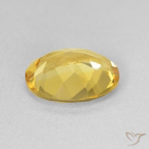 Citrino Laranja Dourada Natural 2.85ct, oval, VVS-VS