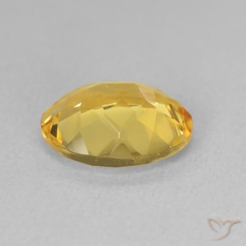 Citrino Dourado médio Natural 2.94ct, oval, Translúcido