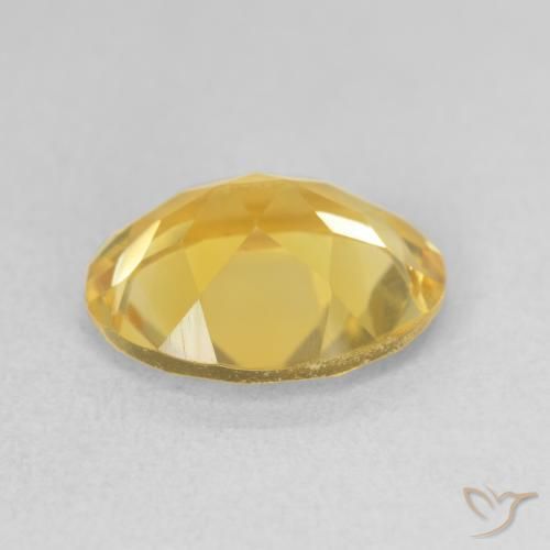Citrino Dourado médio Natural 2.85ct, oval, VS