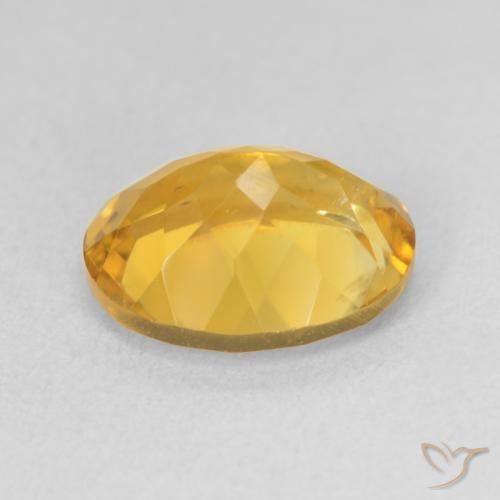 Citrino Dourado Natural 3.49ct, oval, VS