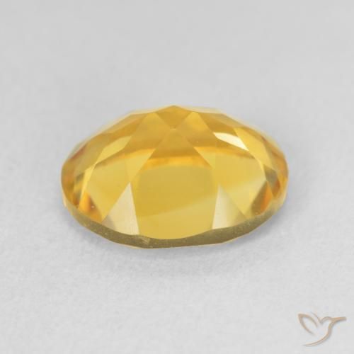 Citrino Dourado-Laranja Natural 3.27ct, oval, VS