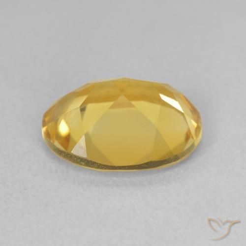 Citrino Laranja Dourado Profundo Natural 2.94ct, oval, VS