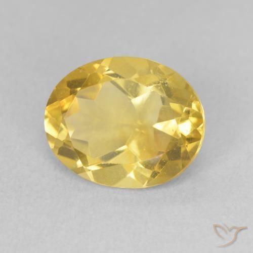 Citrino Laranja Dourada Natural 2.89ct, oval, VS