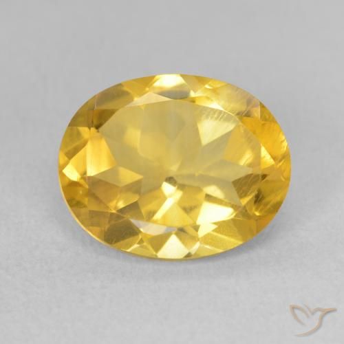 3.18ct Natural Dourado médio Citrino, oval, VS
