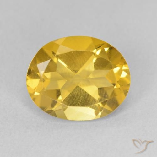3.07ct Natural Dourado médio Citrino, oval, VS