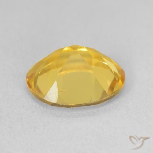 Citrino Dourado médio Natural 3.07ct, oval, VS