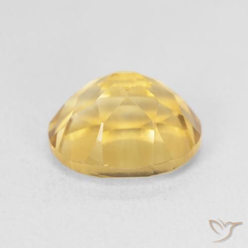 Citrino Dourado médio Natural 3.99ct, oval, VVS