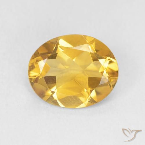 3.06ct Natural Dourado Citrino, oval, VVS