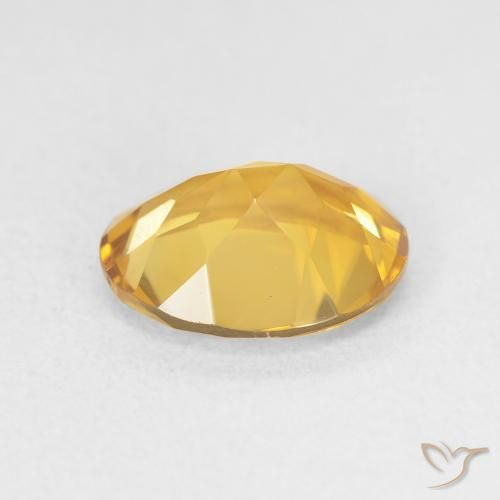Citrino Dourado Natural 3.06ct, oval, VVS