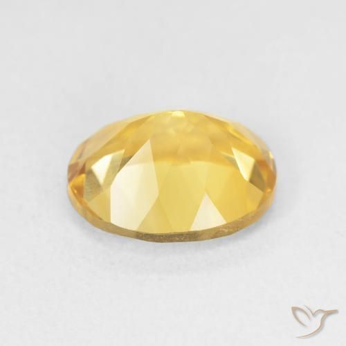 Citrino Dourado Natural 3.55ct, oval, VVS