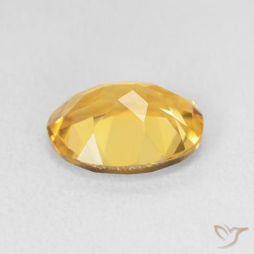 Citrino Dourado Natural 3.02ct, oval, VVS