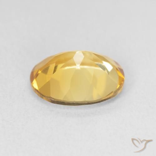Citrino ouro profundo Natural 2.94ct, oval, VS