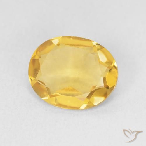 Citrino ouro brilhante Natural 2.64ct, oval, VS